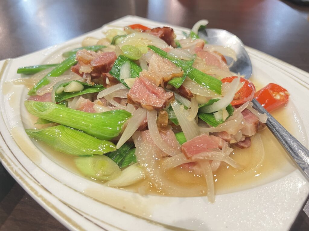 蒜苗臘肉